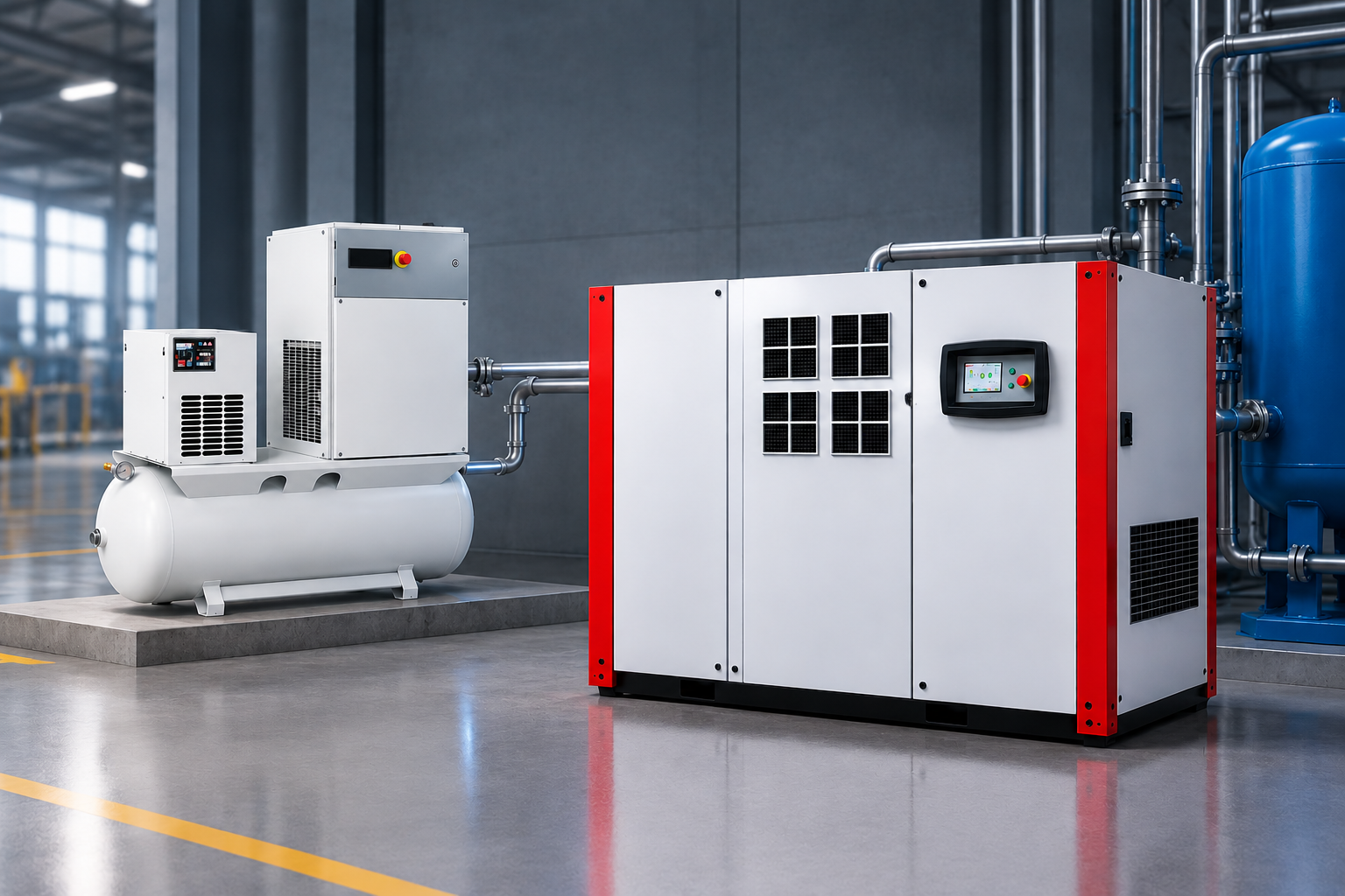 Compressor reserva: quando sua indústria deveria ter um?