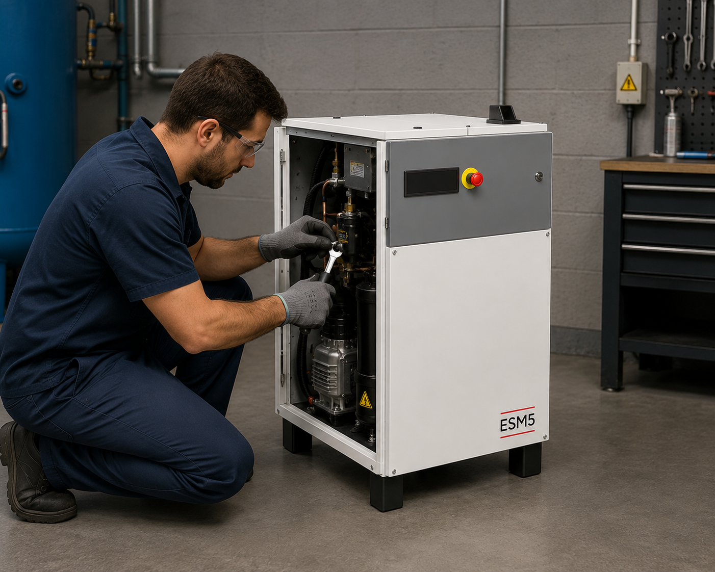 Quando realizar a manutenção de compressores? 